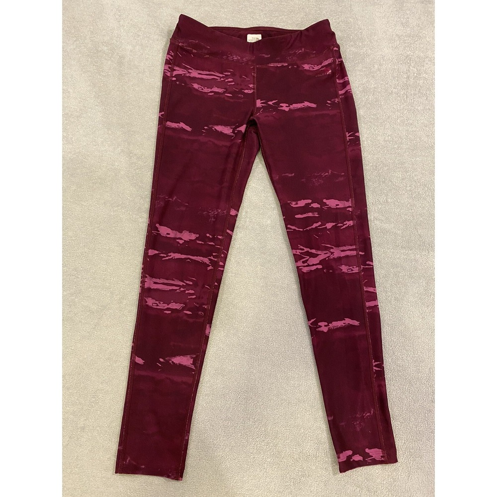 The North Face Leggings Medium Red Camouflage Pink Tie Dye Womens M